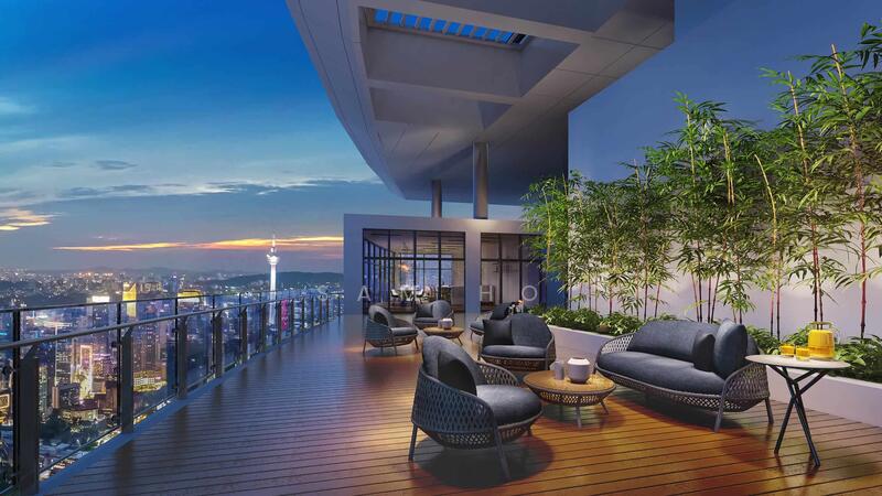 Service Residence for Sale at Eaton Residence - Sam Ho - Balcony - PropertyGuru.com.my