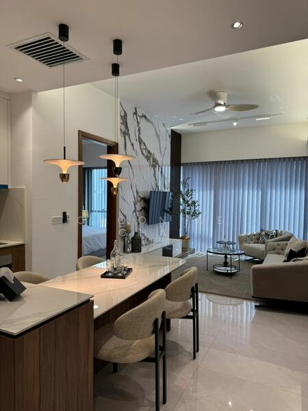 Service Residence for Rent at Core Residence @ TRX - Michelle Chai - Living Room - PropertyGuru.com.my