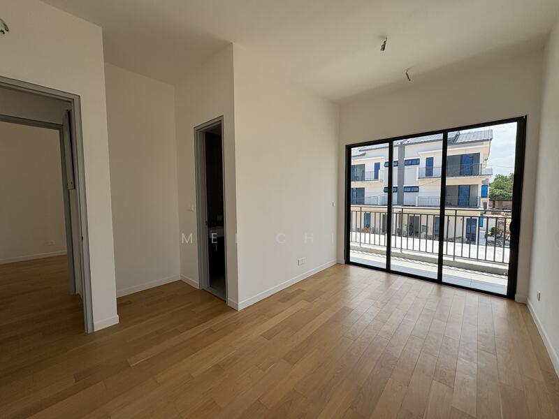 Bedroom with balcony