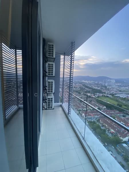 Servis Apartment untuk Disewa di United Point (Residensi Berpadu) - Michelle Yun - Balcony - PropertyGuru.com.my