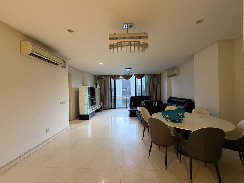 Condominium for Sale at 6 CapSquare - Jeff Tan - Living Room - PropertyGuru.com.my