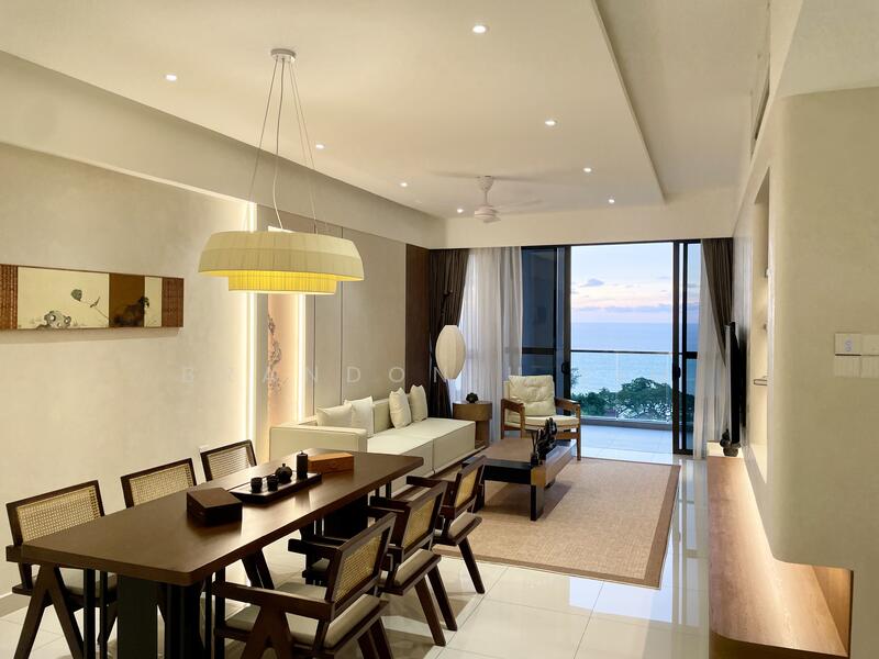 Condominium for Sale at The Marin at Ferringhi - Brandon U Lim - Living Room - PropertyGuru.com.my