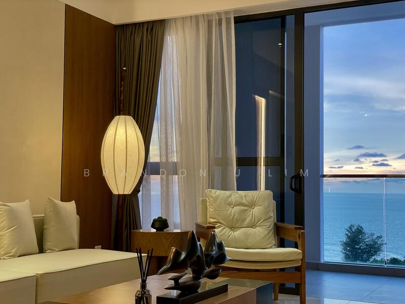 Condominium for Sale at The Marin at Ferringhi - Brandon U Lim - Living Room - PropertyGuru.com.my