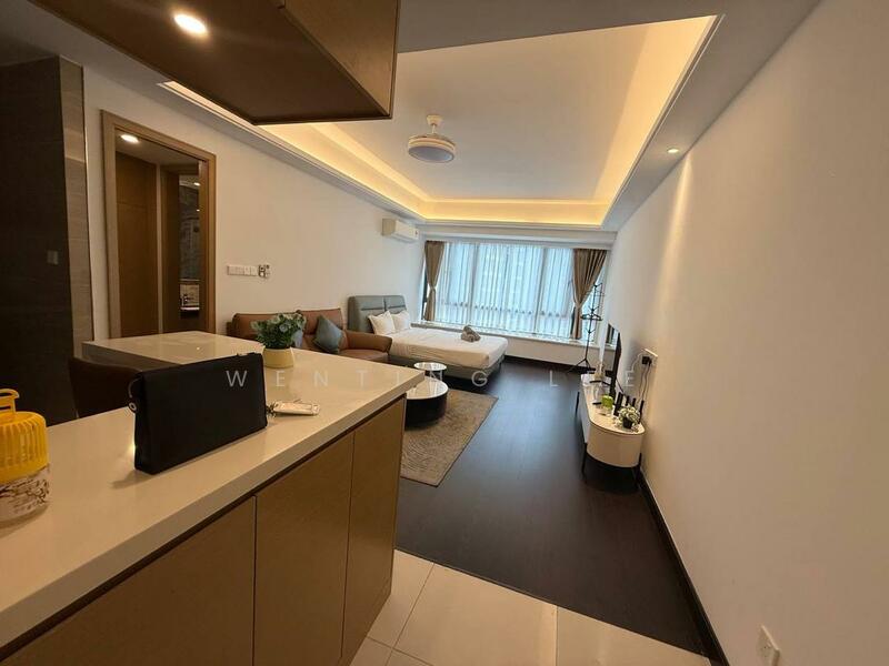 Service Residence for Sale at R&F Princess Cove Phase 1 - Wenting Lee - Living Room - PropertyGuru.com.my