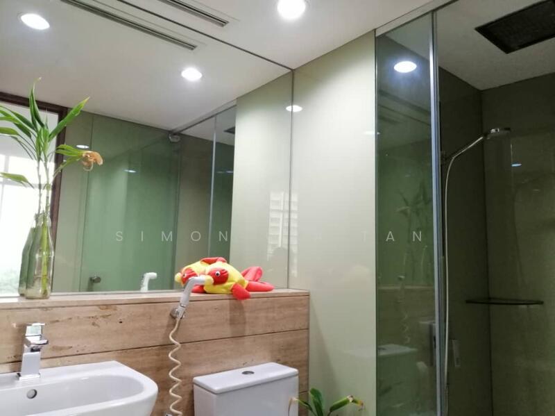 Two attached Bathrooms Rain Shower 