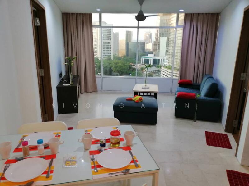Living Room with Sofa Dining Table