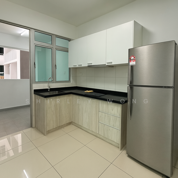 Kitchen with Fridge