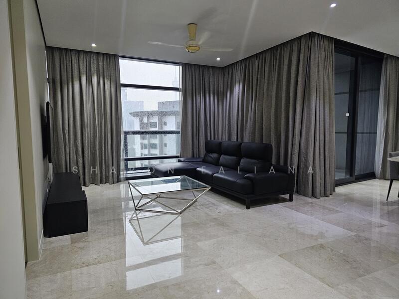 Condominium for Sale at Condominium @ The Troika - Sharon Ealiana - Living Room - PropertyGuru.com.my