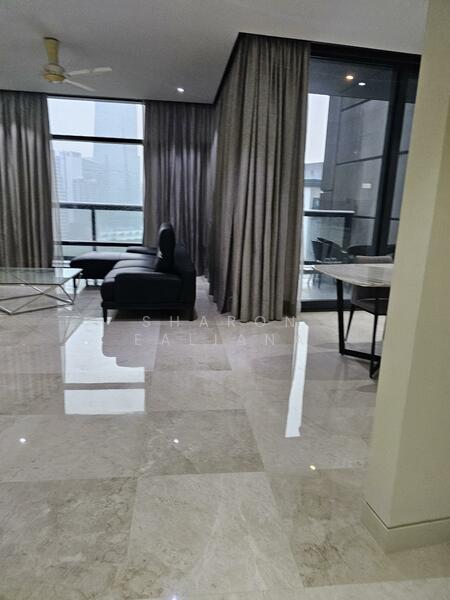 Condominium for Sale at Condominium @ The Troika - Sharon Ealiana - Living Room - PropertyGuru.com.my