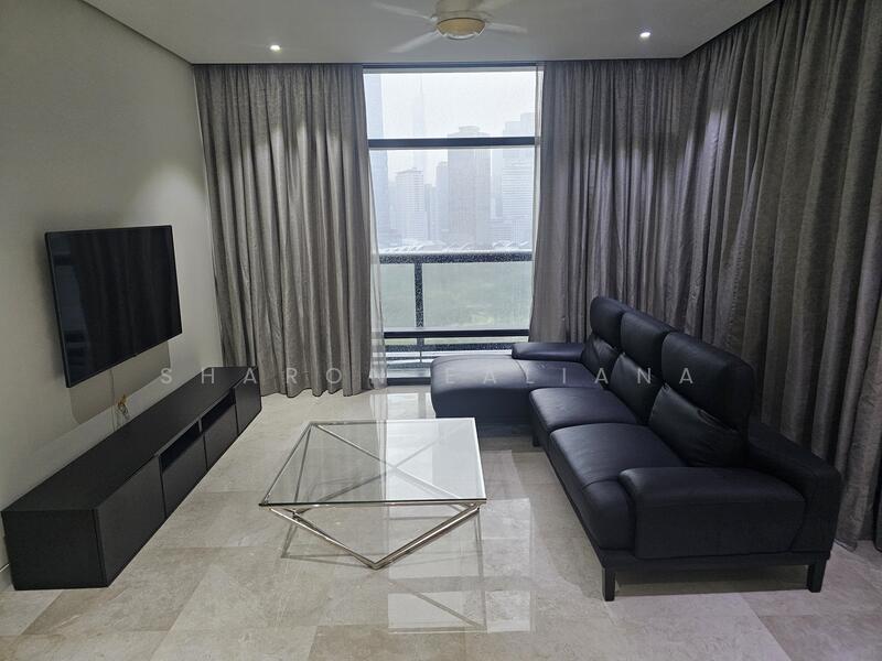Condominium for Sale at Condominium @ The Troika - Sharon Ealiana - Living Room - PropertyGuru.com.my