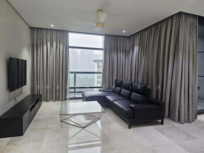 Condominium for Sale at Condominium @ The Troika - Sharon Ealiana - Living Room - PropertyGuru.com.my