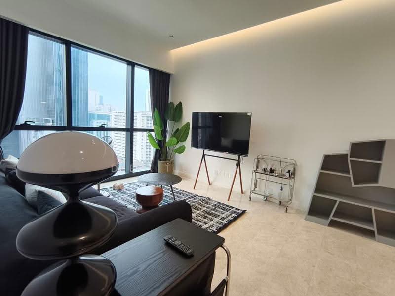 Service Residence for Sale at TRX Residences - Dexter Lim - Living Room - PropertyGuru.com.my