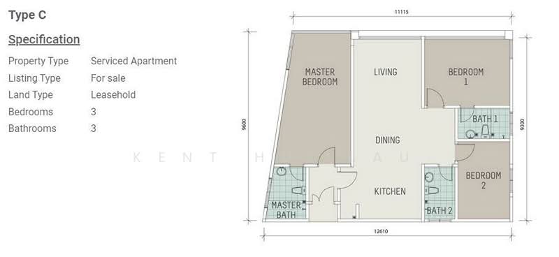 Untuk Dijual Sentrio Pandan