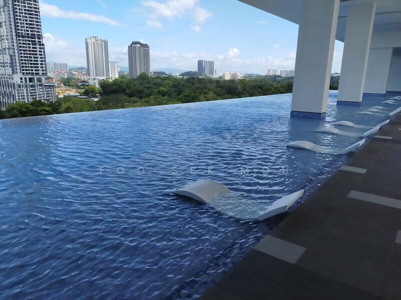 Service Residence for Rent at The Park Sky Residence - Foo Sek Mou - Pool - PropertyGuru.com.my
