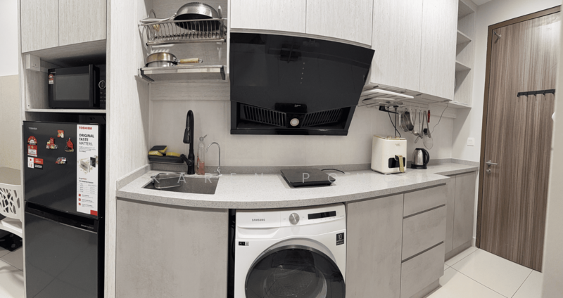 Service Residence for Rent at Greenfield Residence - Karen Pong - Kitchen - PropertyGuru.com.my