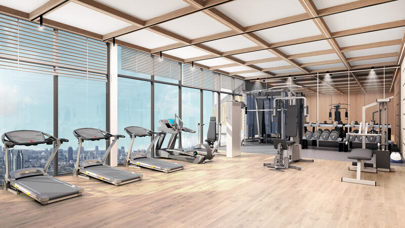 Servis Apartment untuk Dijual di Golden Crown Residence - Sam Ho - Gym - PropertyGuru.com.my