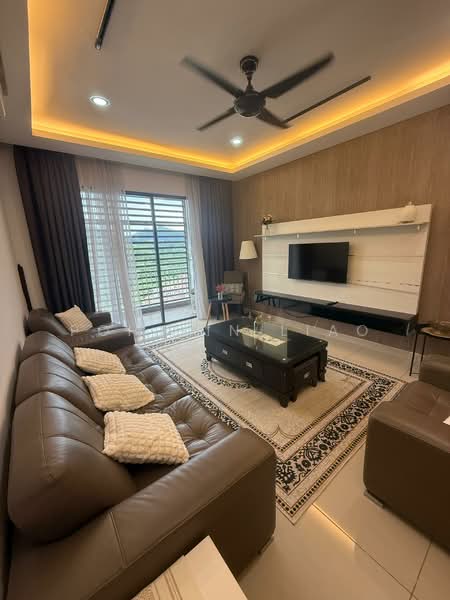 Kondominium untuk Disewa di Selayang 18 - Bowie Liao - Living Room - PropertyGuru.com.my
