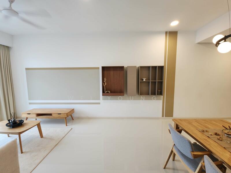 Service Residence for Rent at Met 1 Residences - Wei Young - Living Room - PropertyGuru.com.my