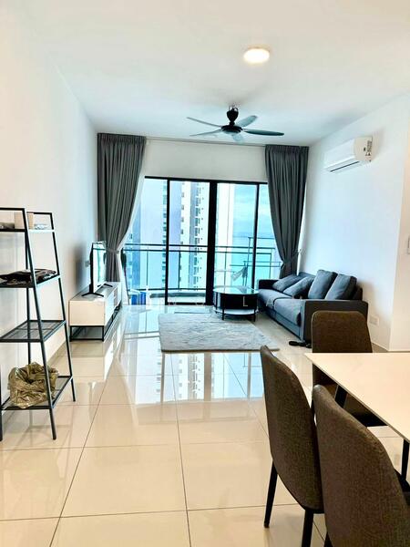 Kondominium untuk Disewa di Waterside Residence - Shing Lam - Living Room - PropertyGuru.com.my