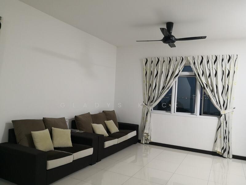 Condominium for Sale at Vertiq - Gladys Kock - Living Room - PropertyGuru.com.my