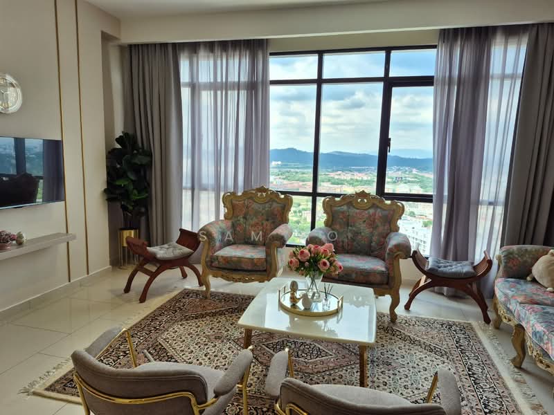 Service Residence for Sale at Hill10 Residence @ i-City - Sam Ho - Living Room - PropertyGuru.com.my