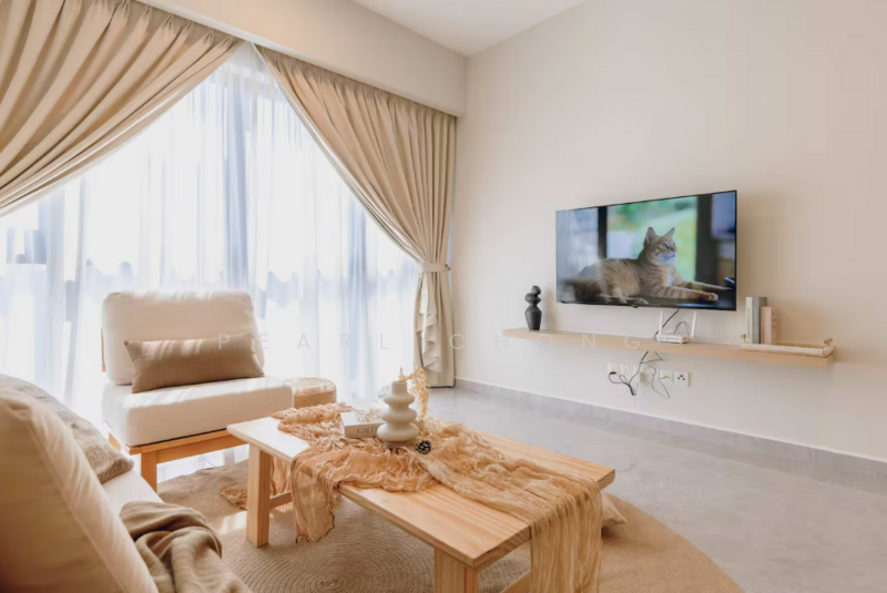 Service Residence for Rent at Agile Bukit Bintang - Pearl Chong - Living Room - PropertyGuru.com.my