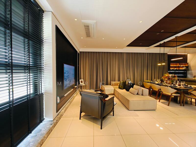 Semi-Detached House for Sale in Bandar Gamuda Cove (Dengkil) - Amber Cheng - Living Room - PropertyGuru.com.my