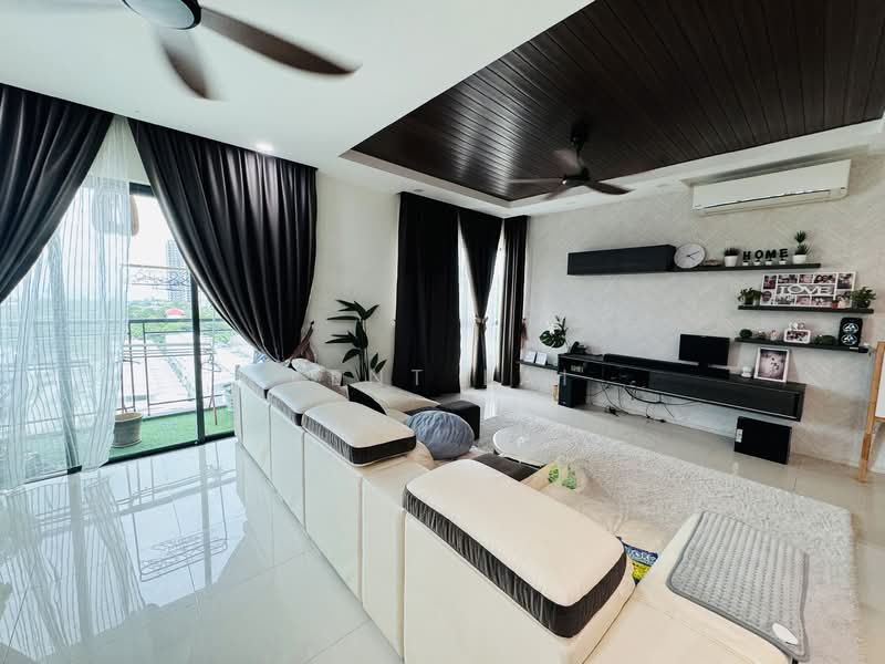 Condominium for Sale at Raffel Tower - Kent Lai - Living Room - PropertyGuru.com.my