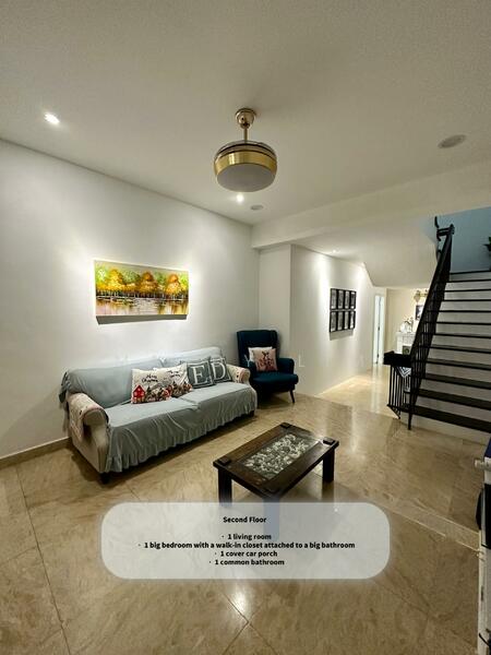 3-storey Terraced House for Sale in Batu Ferringhi (Penang) - Mandy Lim - Living Room - PropertyGuru.com.my