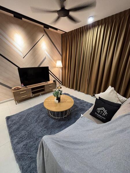 Pangsapuri untuk Disewa di Residensi Brickfields - David Lao - Living Room - PropertyGuru.com.my