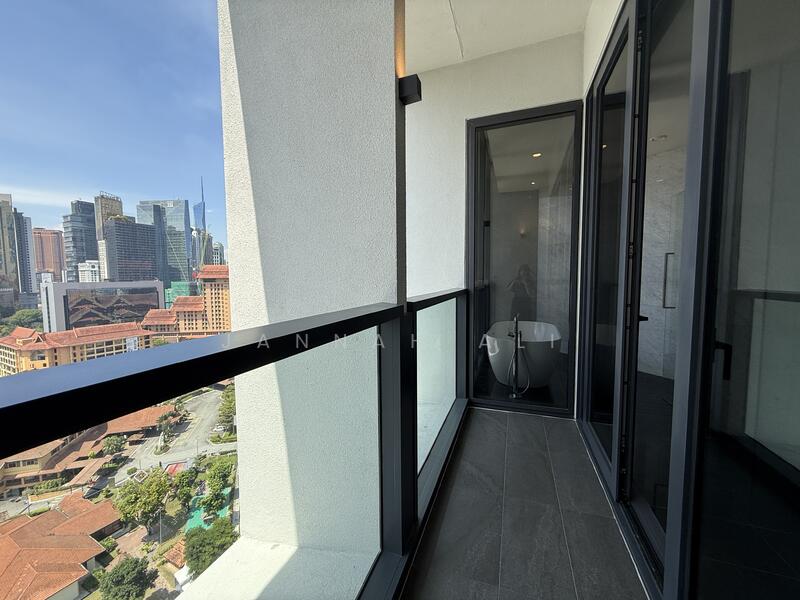 Master Bathroom Balcony