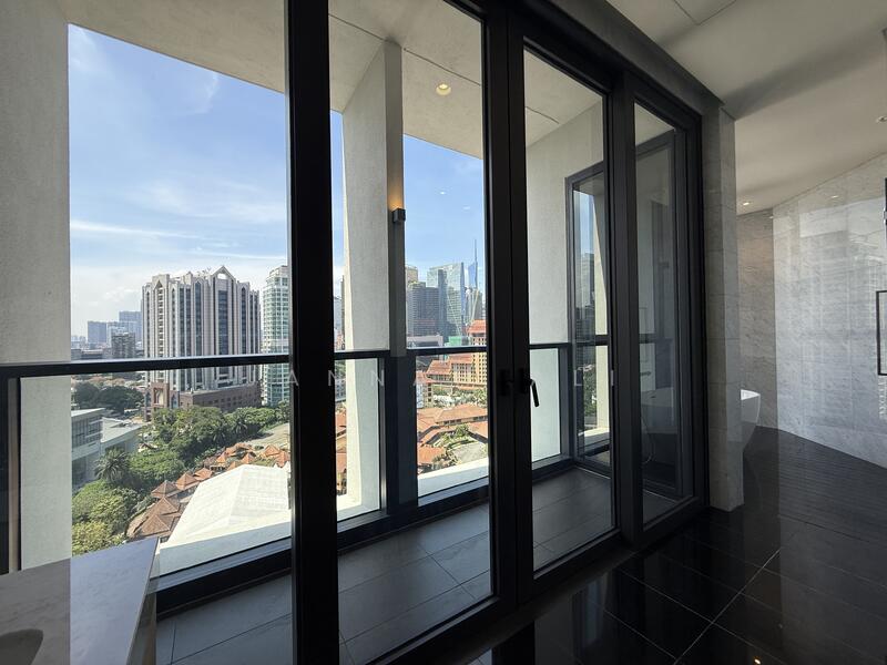 Master Bathroom Balcony