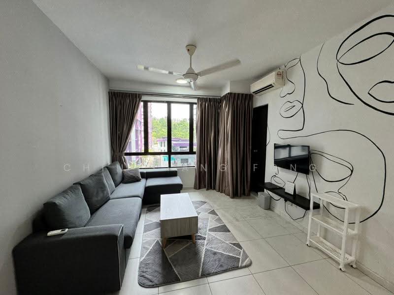 Kediaman Servis untuk Disewa di The Heights Residence - Chin Siang Fong - Living Room - PropertyGuru.com.my