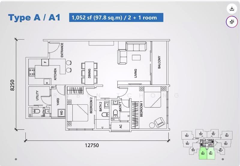 Service Residence for Sale at SkyVille 8 @ Benteng 8 - Robin Tchong - PropertyGuru.com.my
