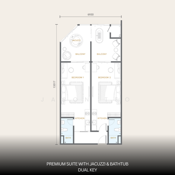 Service Residence for Sale at Lofthill Residence - Jason Teo - Bedroom - PropertyGuru.com.my