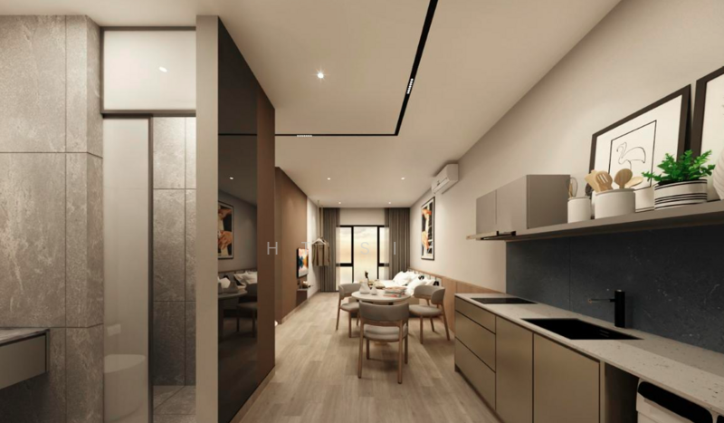 Servis Apartment untuk Dijual di G'Vinton - HT Sim - Living Room - PropertyGuru.com.my