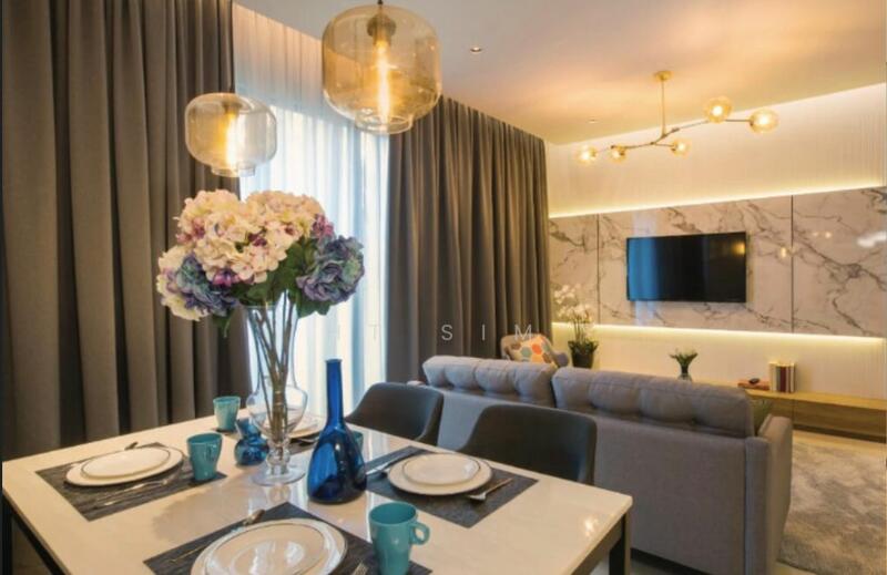 Servis Apartment untuk Dijual di G'Vinton - HT Sim - Living Room - PropertyGuru.com.my