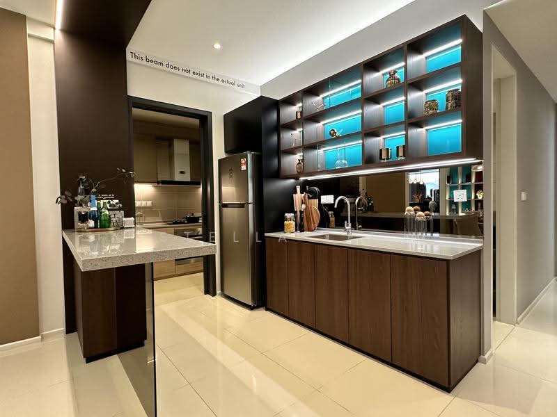 Kediaman Servis untuk Dijual di Sunway Velocity 3 - Stella Lee - Kitchen - PropertyGuru.com.my