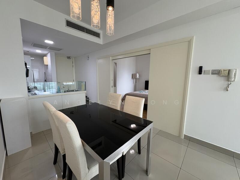 Servis Apartment untuk Disewa di Solaris Dutamas - Angelyn Fong - Dining Room - PropertyGuru.com.my
