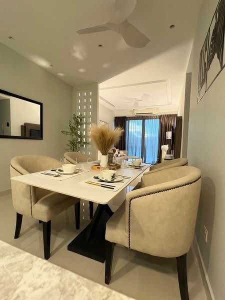 Service Residence for Sale at Damai Hillpark - Michelle Siow - Dining Room - PropertyGuru.com.my