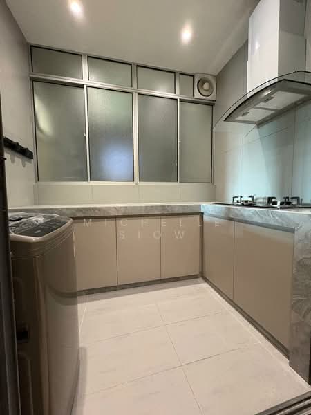 Service Residence for Sale at Damai Hillpark - Michelle Siow - Kitchen - PropertyGuru.com.my