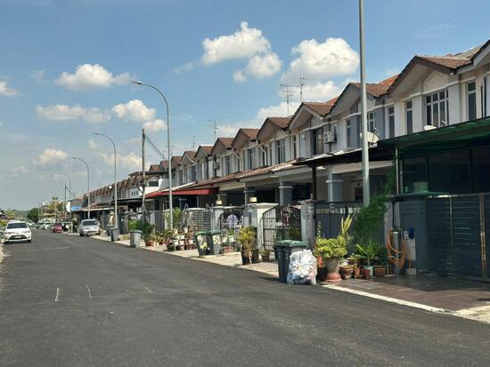 jual rumah segera di Johor - rumah teres sebenar di Taman JP Perdana Johor Bahru