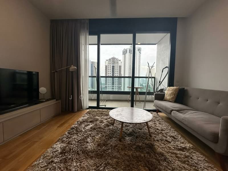 Servis Apartment untuk Dijual di Arcoris Residences - Jovie Lim - Living Room - PropertyGuru.com.my