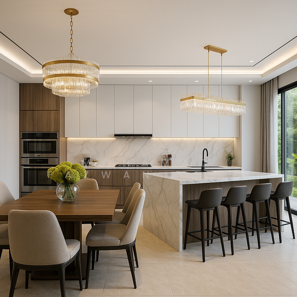 Dining Hall & Dry Kitchen illustration 