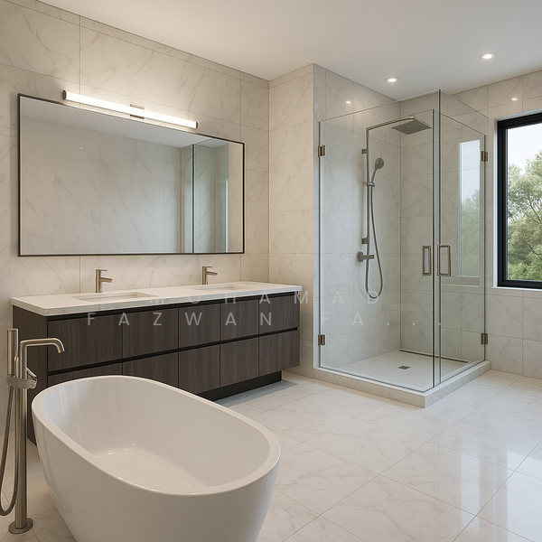 Master Bathroom illustration