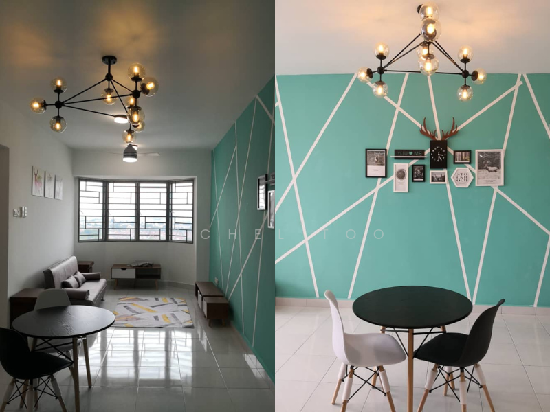 Living Room & Dining Hall