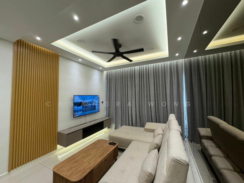 Service Residence for Rent at Duta Park Residences - Casandra Wong - Living Room - PropertyGuru.com.my