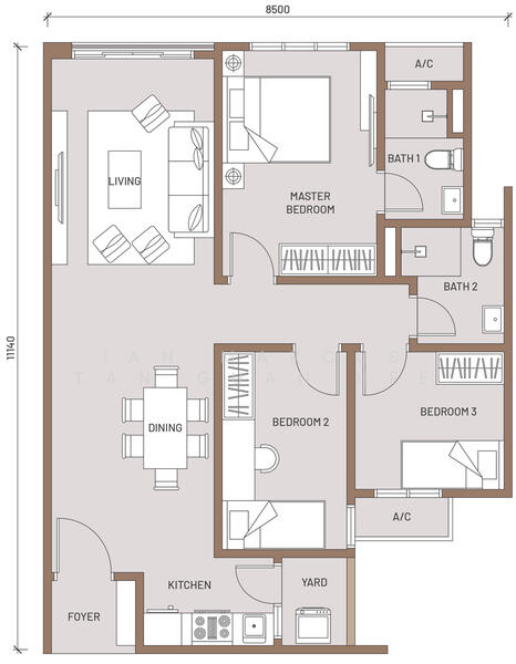 Untuk Dijual JRK Convena