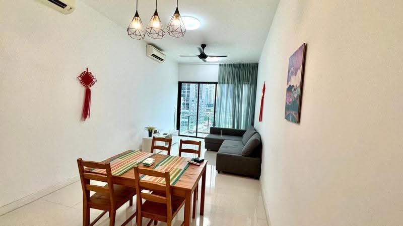 Service Residence for Rent at Setia SKY Residences - Kiki Yew - Living Room - PropertyGuru.com.my