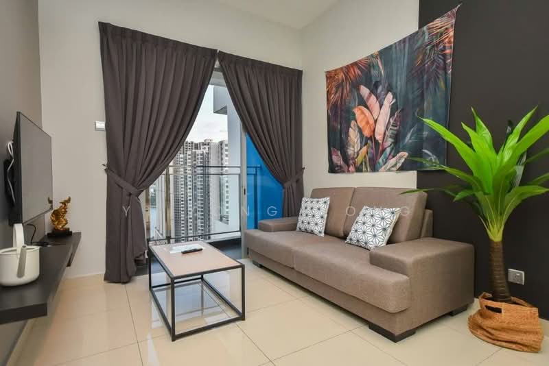Service Residence for Sale at Sky Habitat - Vicky Wong - Living Room - PropertyGuru.com.my